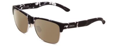 Smith Lowdown Split Unisex Polarized Sunglasses in Black Tortoise 56mm 4 OPTIONS