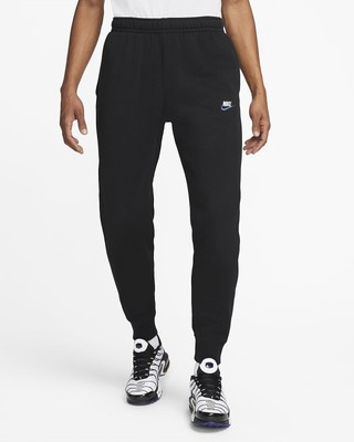 Nike Sportswear Club Fleece Tapered Joggers Size XL Mens Black DQ8385-010 |  eBay