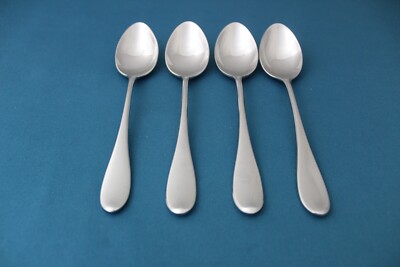 Gorham STUDIO Teaspoons (Set of 4) Glossy 18/8 Stainless 6 1/8''