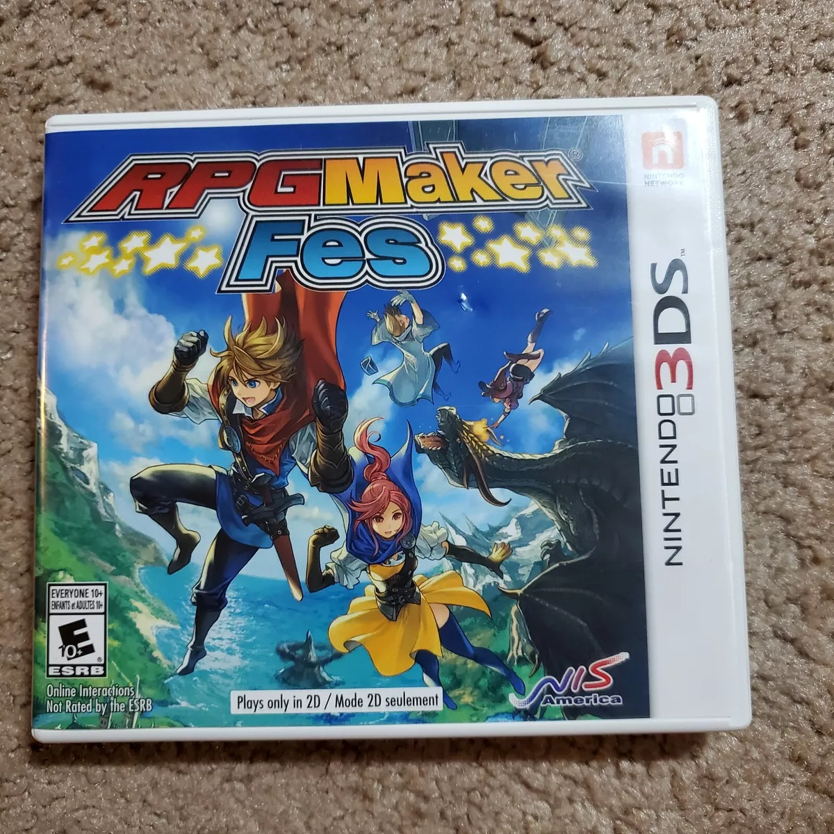 Jogo Rpg Maker Fes - Nintendo 3ds