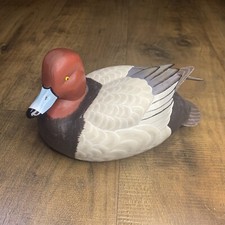 TREMPEALEAU Redhead Duck Decoy by Sam Nottleman DUPLICATE Loon Lake Wild Wings