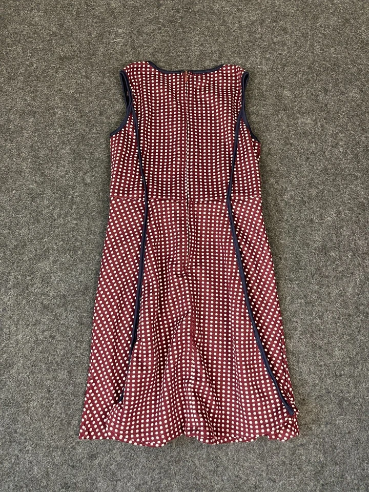 Blush by US Angels Polka Dot Knee High Girls' 10 Purple A line Knit Dress - Image 2 of 3