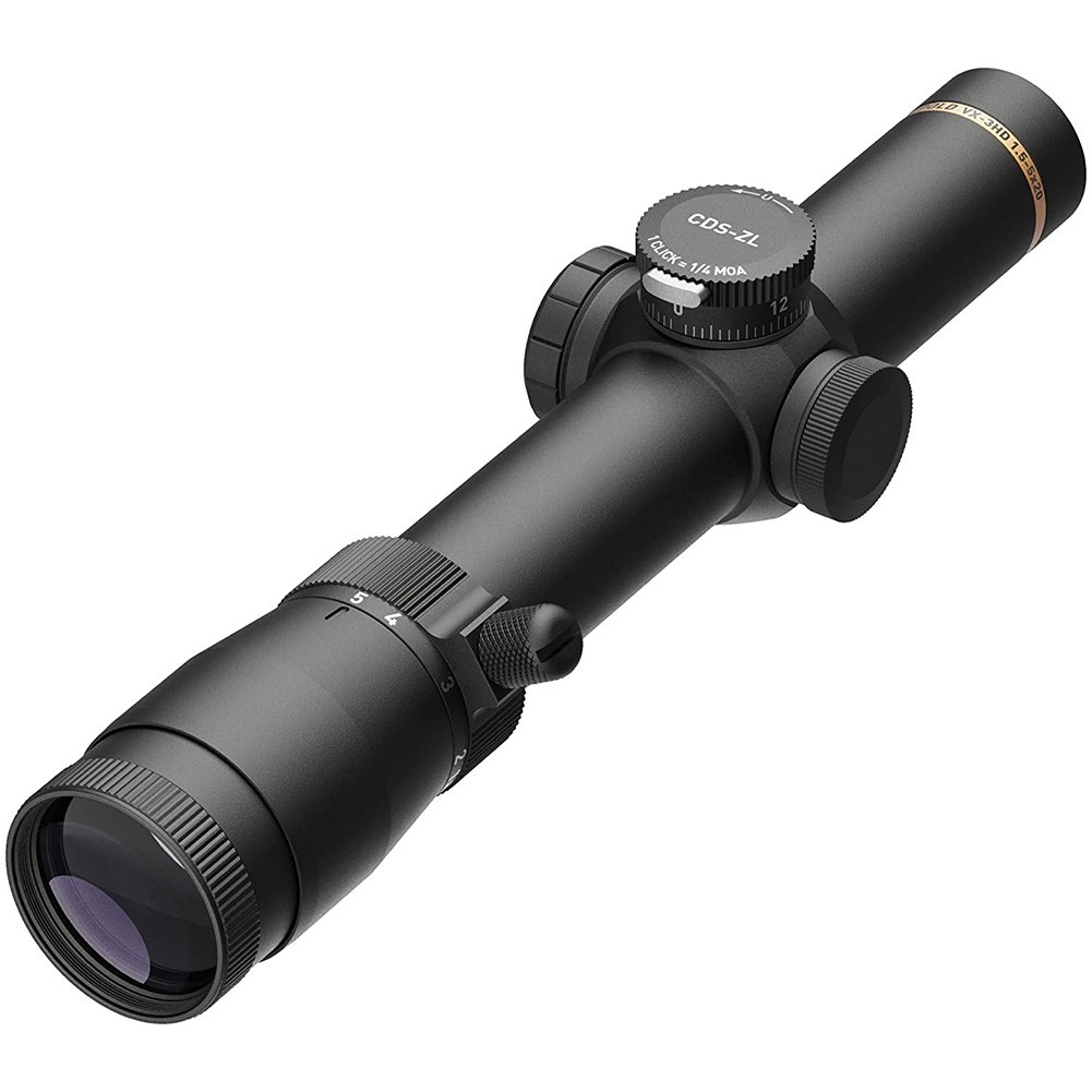 LEUPOLD VX-3HD 1.5-5x20 30mm CDS-ZL Illum. FireDot Twilight Hunter