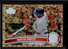 2011 Topps Update David Ortiz Cognac Diamond Anniversary #US166 Red Sox
