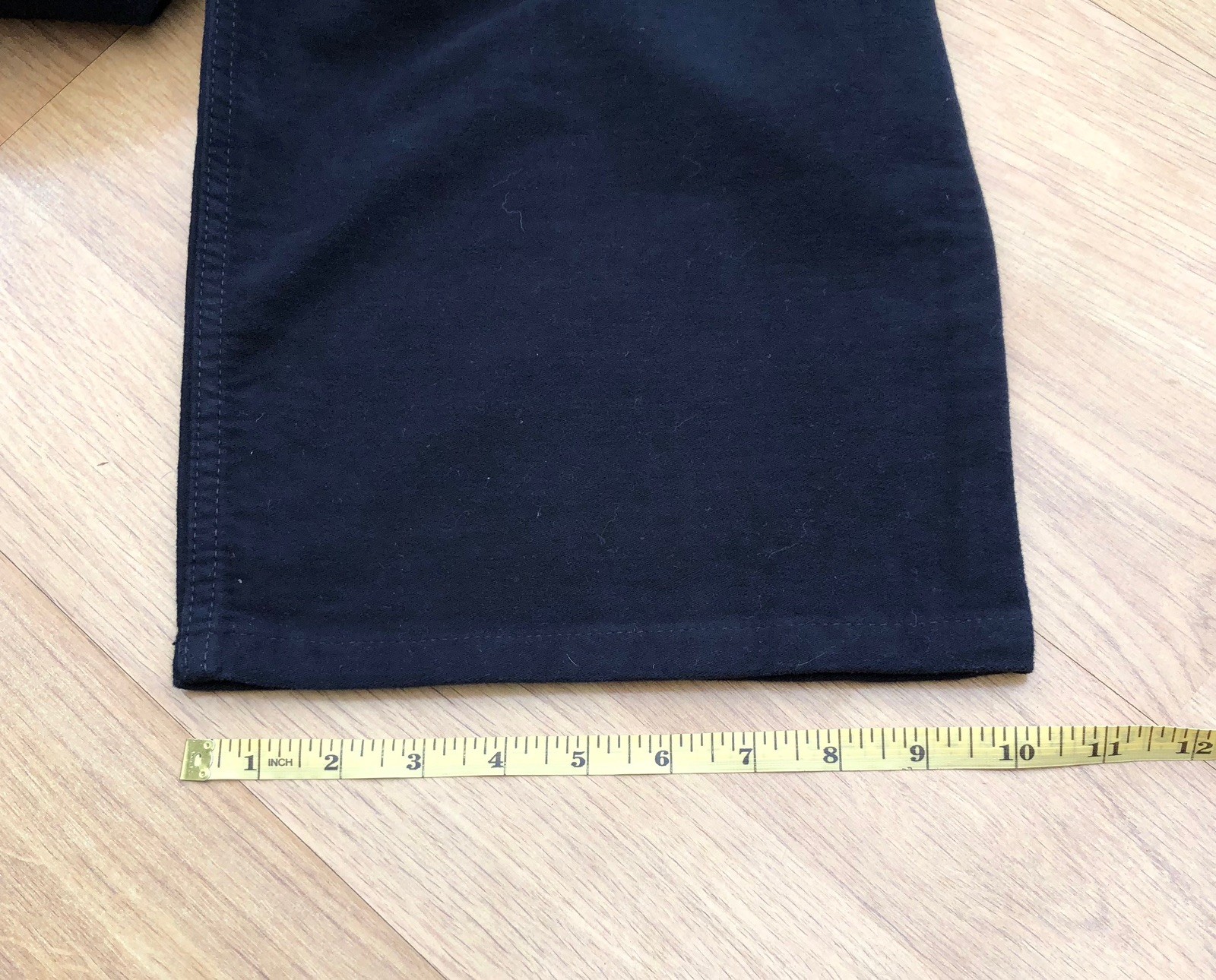 M&S Blue Harbour Straight Leg Regular Black Moleskin Jeans Size 50/29 RRP £69 image 8