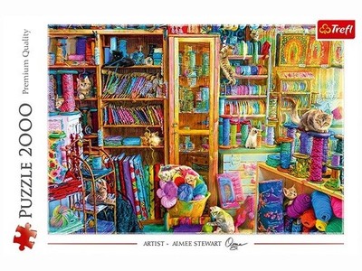Trefl 2000 Piece Jigsaw Puzzle - Aimee Stewart - Kitty Paradise