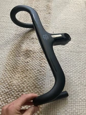 Black Inc integrated handlebar 100 mm x 38 cm road gravel bike carbon barstem