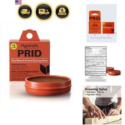 PRID Drawing Salve, Topical Skin Irritation Relief, For Splinters, Thorns, In...