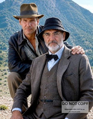 11X14 PHOTO HARRISON FORD SEAN CONNERY INDIANA JONES & THE LAST CRUSADE (CC-783)