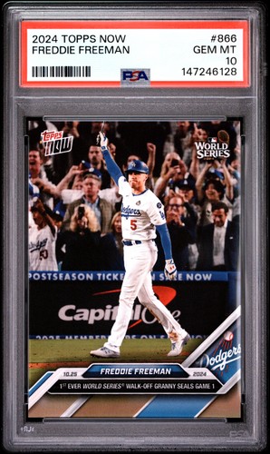 2024 TOPPS NOW #866 FREDDIE FREEMAN PSA 10