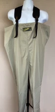 Cabela’s Waders Dry Plus Men’s Tan Size MS Hunting Fishing Sports