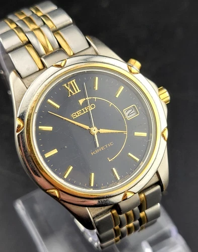 w/Running Video: Nice Looking Vintage Seiko 5M42 0M19 Mens Watch Needs New Cap.