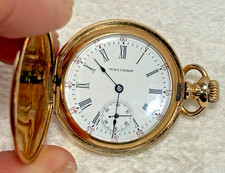 1908 Waltham Pocket Watch 0s16J Grade Lady Waltham w Gold Filled Hunter Case