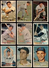 1957 Topps Boston Red Sox Team Set 3 - VG 7078278