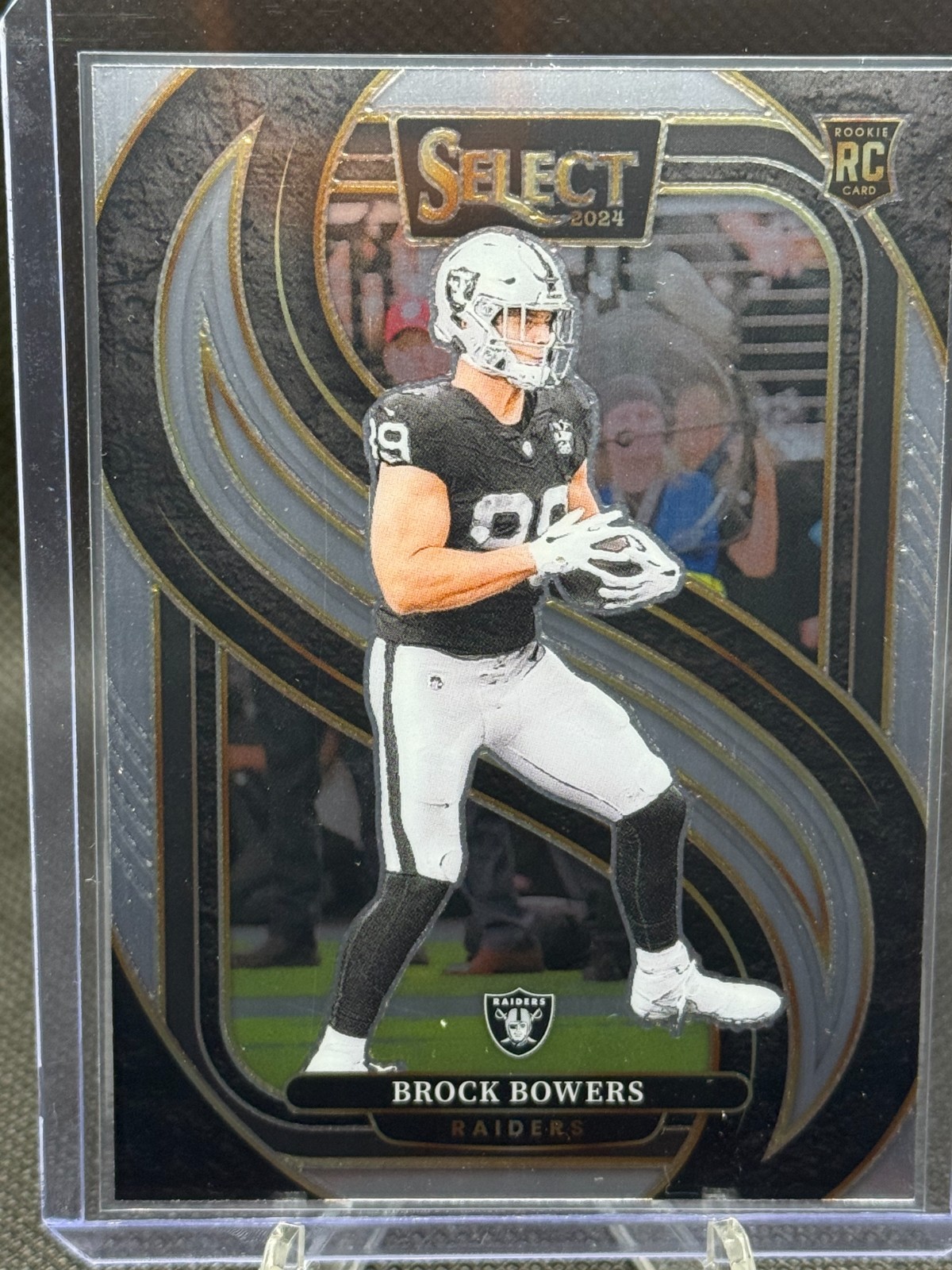 2024 Brock Bowers RC Rookie Card Panini Select #118 FREE SHIPPING