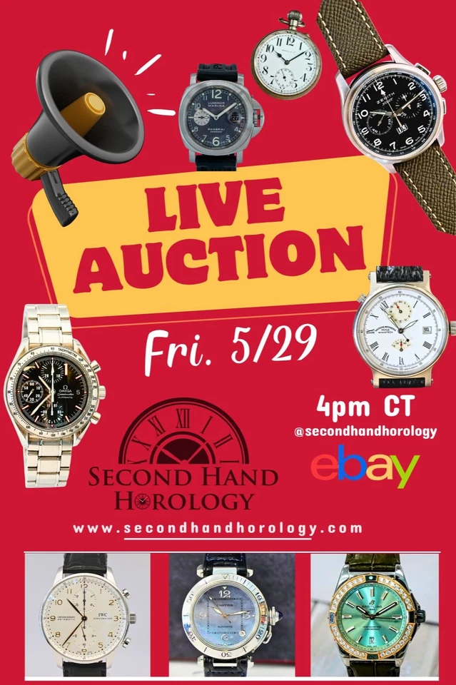 Watch Fridays!!! From Vintage to Modern + Watch Talk Live