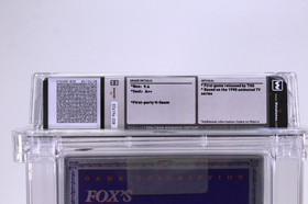 Fox's Peter Pan and the Pirates Nintendo NES New 1991 Sealed WATA 9.4 A++