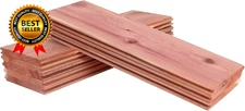Cedar Closet Liner Planks, Set of 8 Cedar Drawer Liners Tongue and Groove 