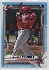 2021 Bowman Prospects Sky Blue Border 62/499 Alexander Ramirez #BP-145 0su2