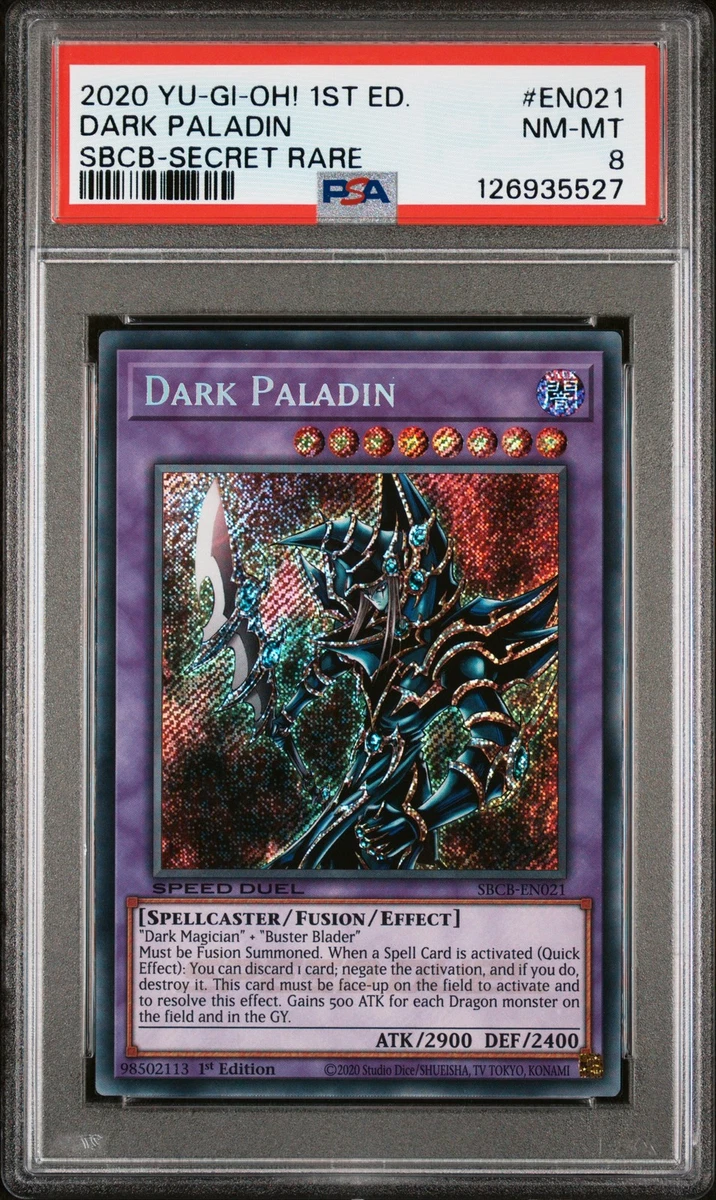 Dark Paladin Yu-Gi-Oh! TCG Professional Sports Authenticator (PSA