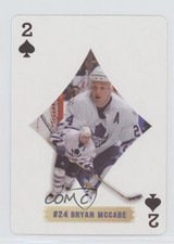 2017 Toronto Maple Leafs Playing Cards Bryan McCabe #2S e6j