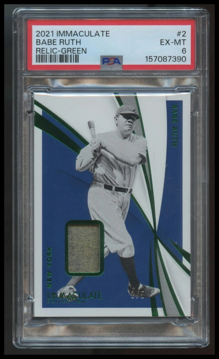 Babe Ruth Original Baseball Serial Numbered Sports Trading Cards