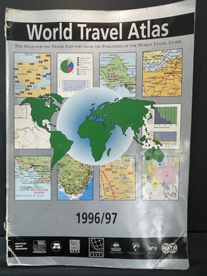 World Travel Atlas 1996/97 Columbus Press Travel Industry Reference Maps