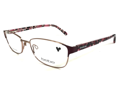 bebe Rose Gold Metal Rectangular Eyeglasses 53-16-140 New Bebe BB 5155 770 Rose Gold Eyeglasses 53/16/140 | eBay main image 2