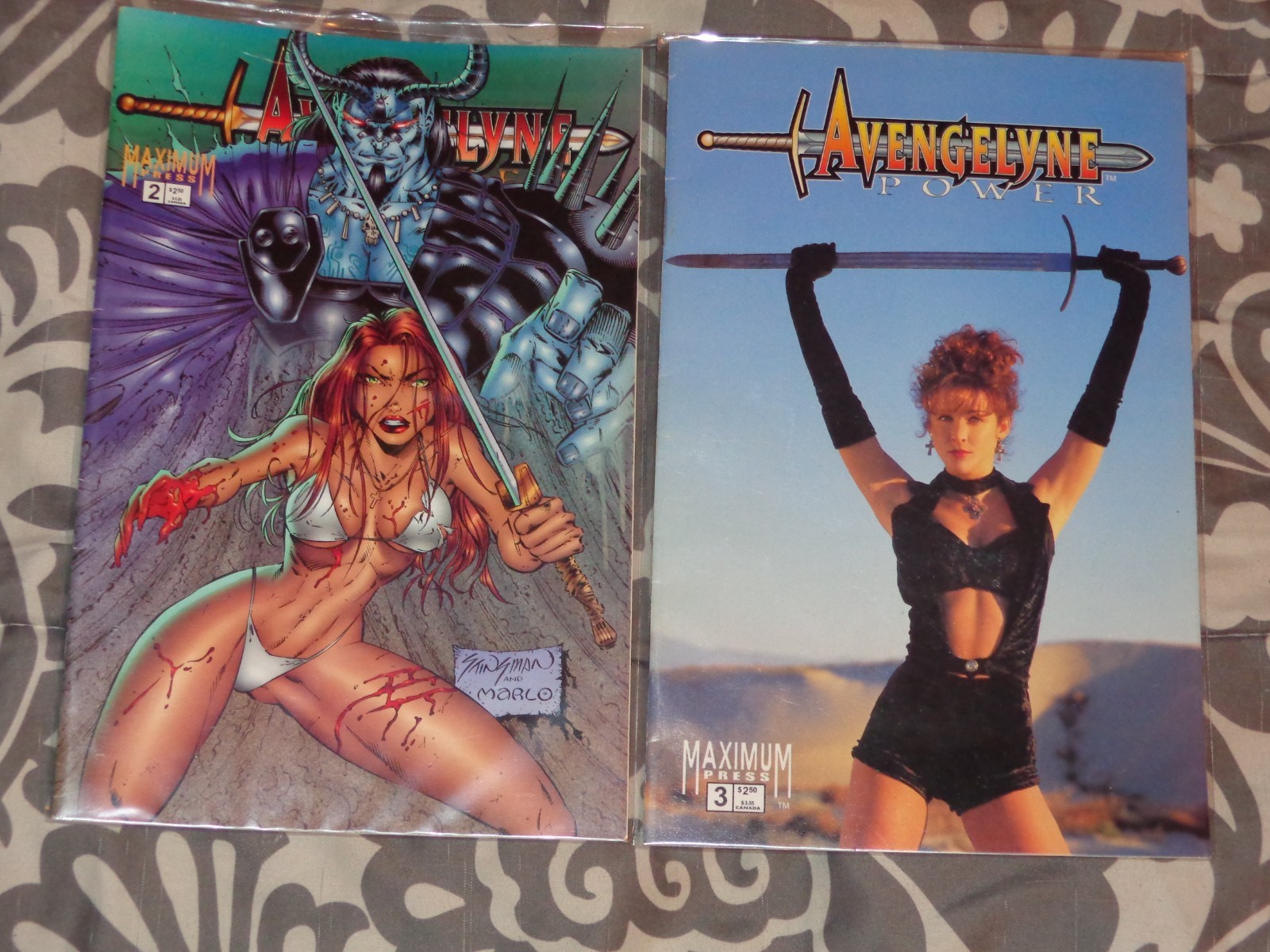 Avengelyne: Power - issues #2, #3 (1996)  Maximum Press - By Rob Liefeld