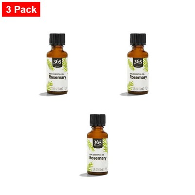 WFM, 100% Essential Oil Rosemary, 1 Oz - 3 Pack