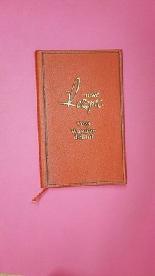 152599 Eugen Roth NEUE REZEPTE VOM WUNDERDOKTOR heitere Verse LEDER +Goldschnitt