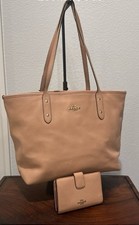 Coach City Tote and Wallet Set