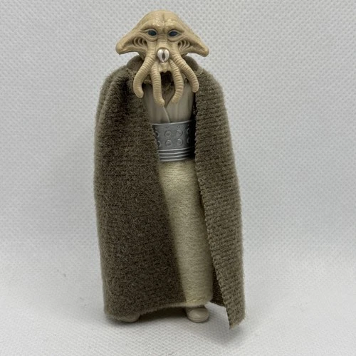 1983 Vintage Kenner Squid Head Star Wars Action Figure with Cape/Skirt/Belt #1