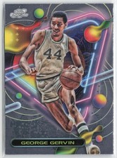 2023-24 Topps Chrome Cosmic George Gervin #115 San Antonio Spurs
