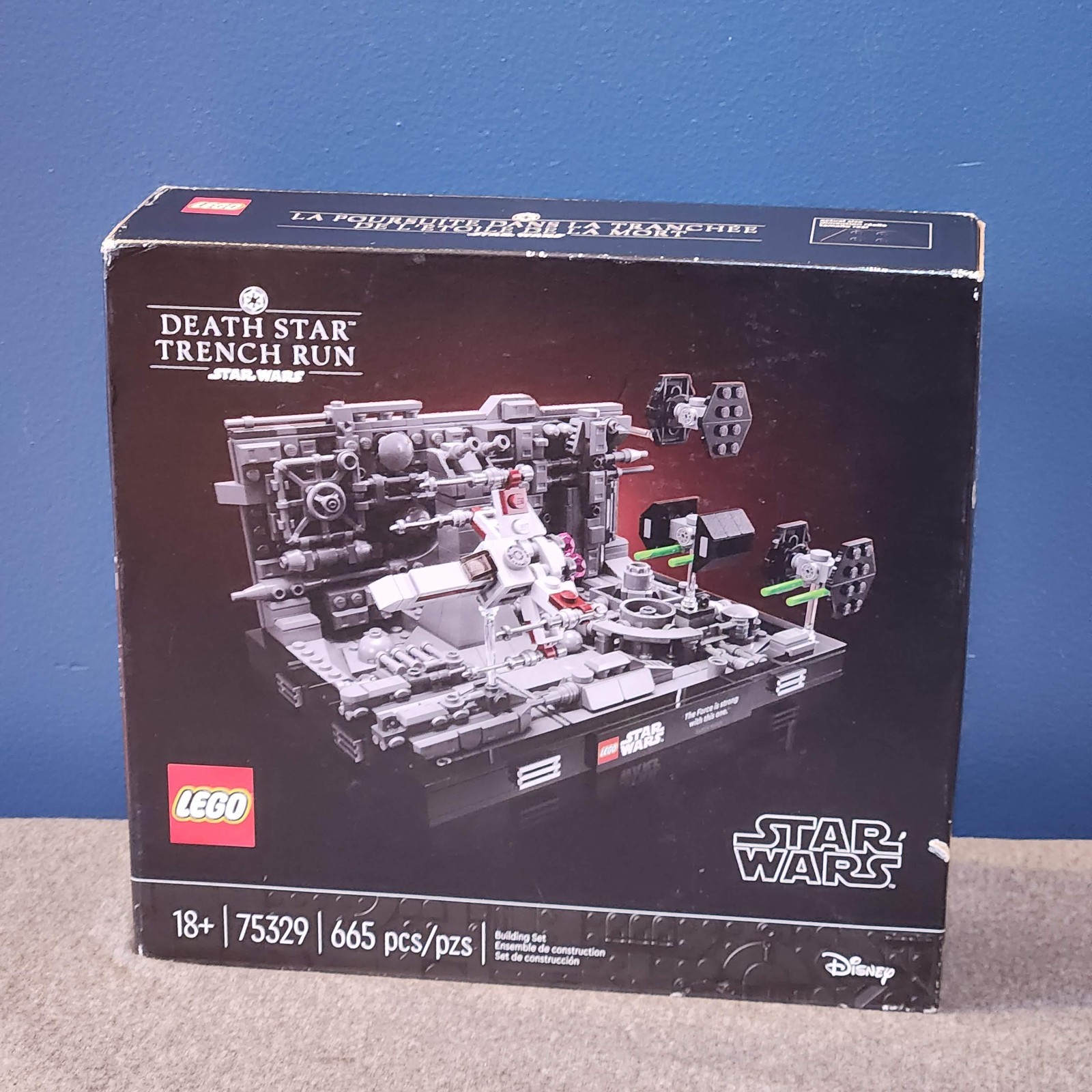 LEGO Star Wars: Death Star Trench Run Diorama (75329)