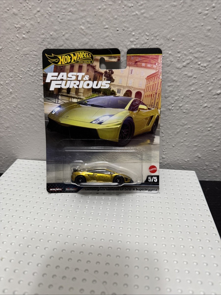 Hot Wheels Premium 2025 Fast & Furious - Lamborghini Gallardo LP 570-4, Boîte Non Ouverte