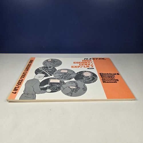 1982 Ford Mercury Dealer Electrical & Vacuum Diagram Manual Escort Lynx EXP LN7 - Foto 2 di 6