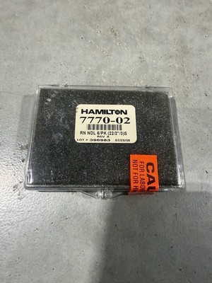 *6 PACK* Hamilton 7770-02 22 gauge, Small Hub Removable Needle *NEW*