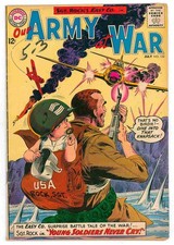 OUR ARMY AT WAR #132 Fine-5.5 DC 1963
