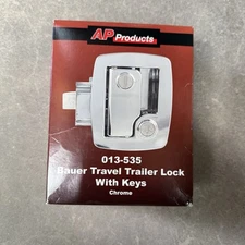AP Products 013-535 Standard Bauer Travel Trailer Lock - Chrome