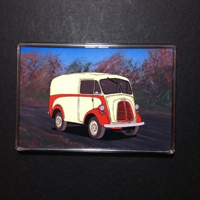 Morris J Type, Van, Klar Kunststoff Kühlschrankmagnet