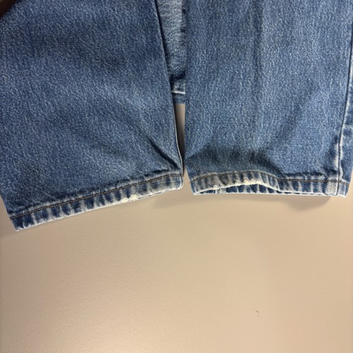 Y2K All American Clothing Co. Jeans Para Hombre 32x30 Azul Denim Hecho en EE. UU. Calce Clásico - Imagen 10 de 13