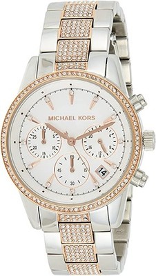 Michael Kors Ritz MK6651 Chronograph Diamond Accents Women's Watch