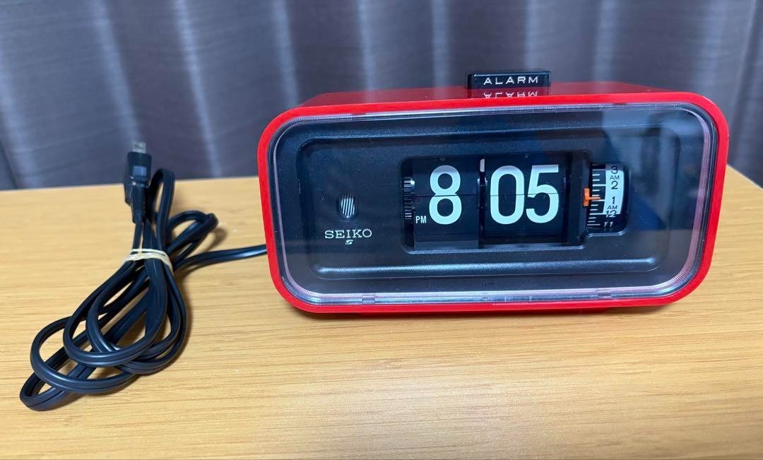 SEIKO DP662 パタパタ時計 動作チェックOK flip clock SEIKO DP662 パタパタ時計 動作チェックOK flip clock SEIKO