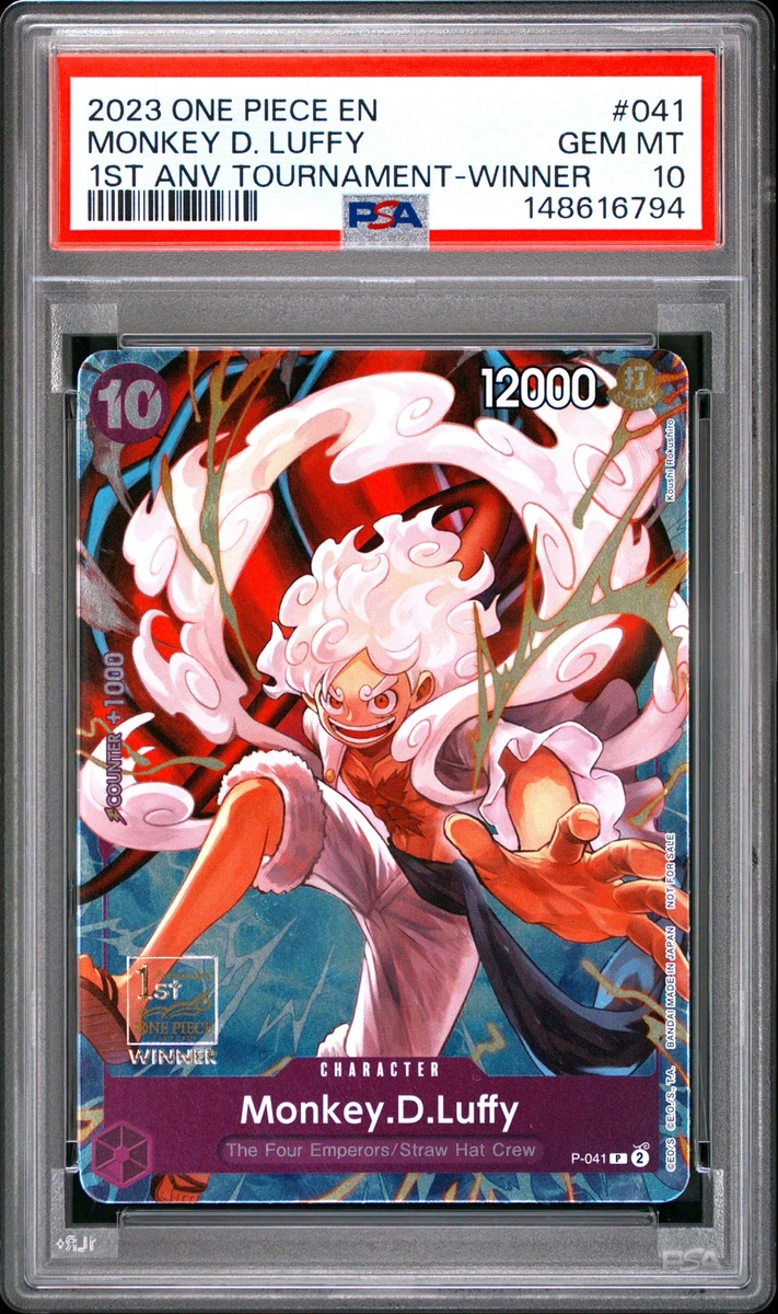 Monkey.D.Luffy (041) (1st Anniversary Tournament) P-041 One Piece