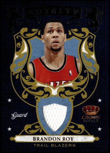 2009-10 Panini Crown Royale #9 Brandon Roy Royalty Materials #/499