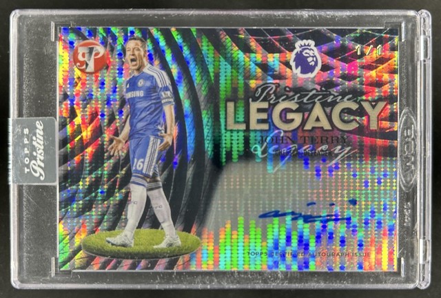 2025-26 Topps Pristine John Terry Legacy Auto Refractor SuperFractor #1/1
