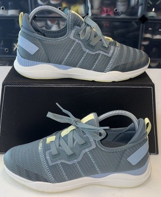 Kuru Stride Move  Casual Sneakers Shoes Blue Haze Lime Sorbet Women 7.5 (K-D8)