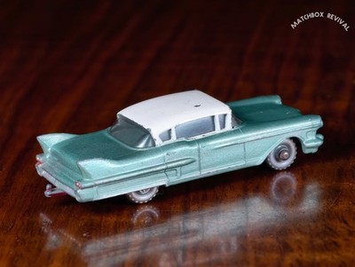 Rare Green Lesney Matchbox No.27c Cadillac Sixty Special & Box | eBay