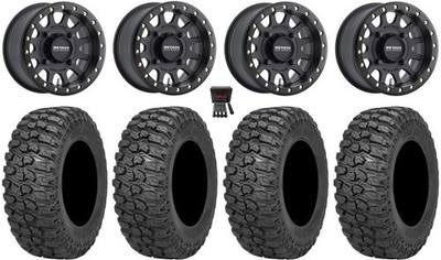 Method 401 Bdlk 14'' Wheels Bk 4+3 32'' Trail Saw 2.0 Tires Commander Maverick